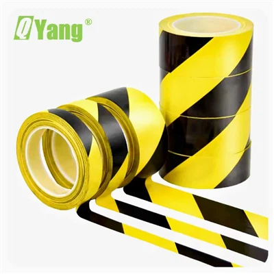 Qyang ražotāja krāsu daudzveidība gumijas līmlentes PVC Waring lentes nozare